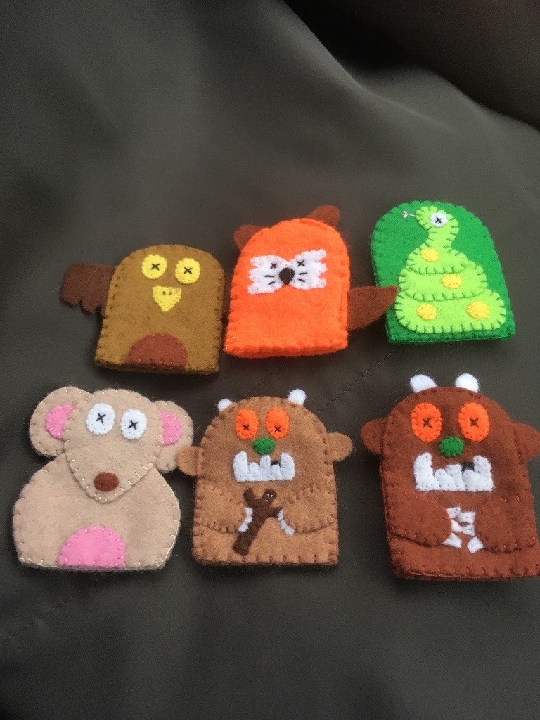 gruffalo finger puppet set